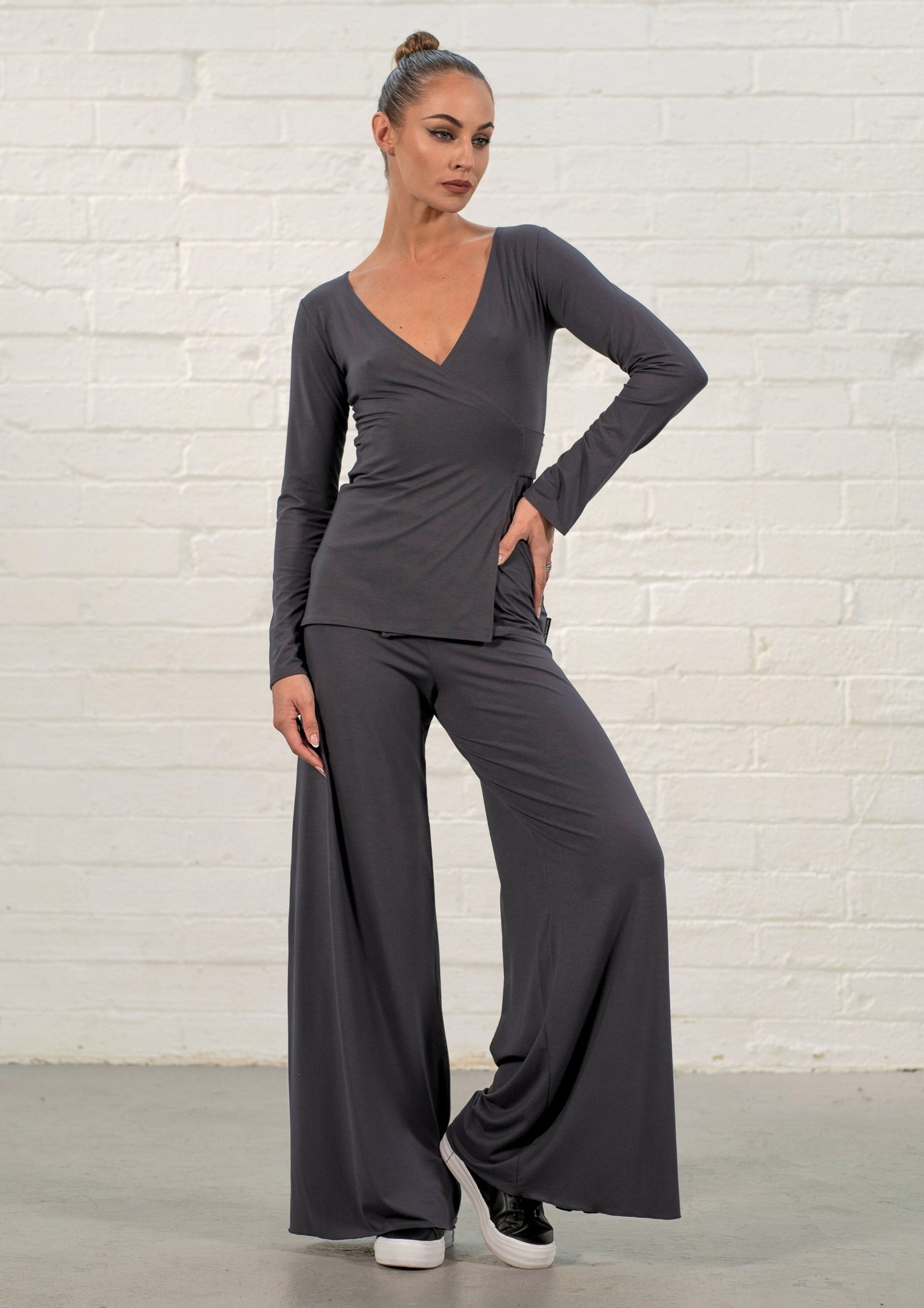 Lead Morticia Wrap Top