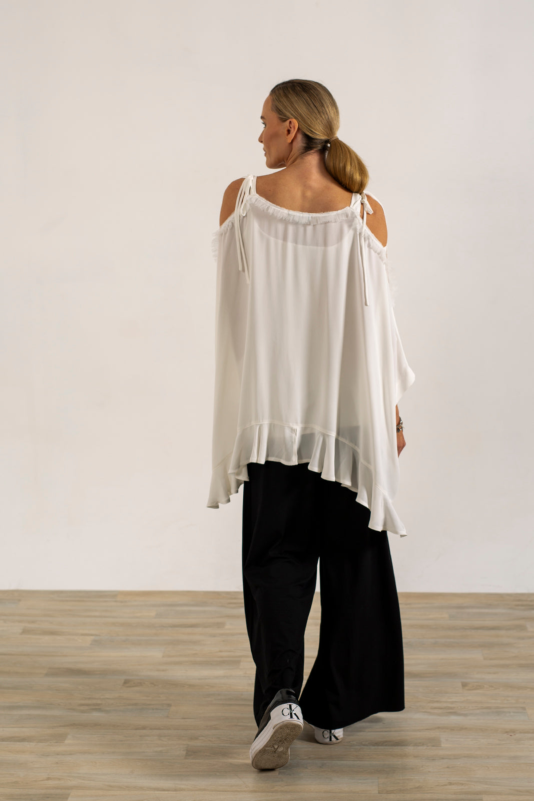 Kathryn Oversize Top (Ecru)