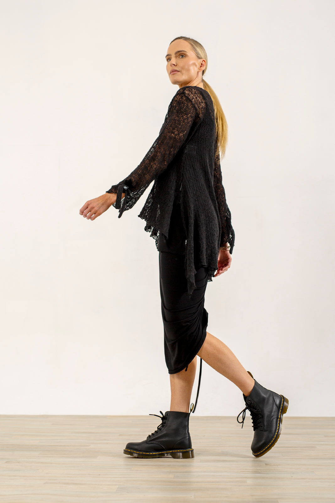 Tatiana Italian Wool knit ( Lead)