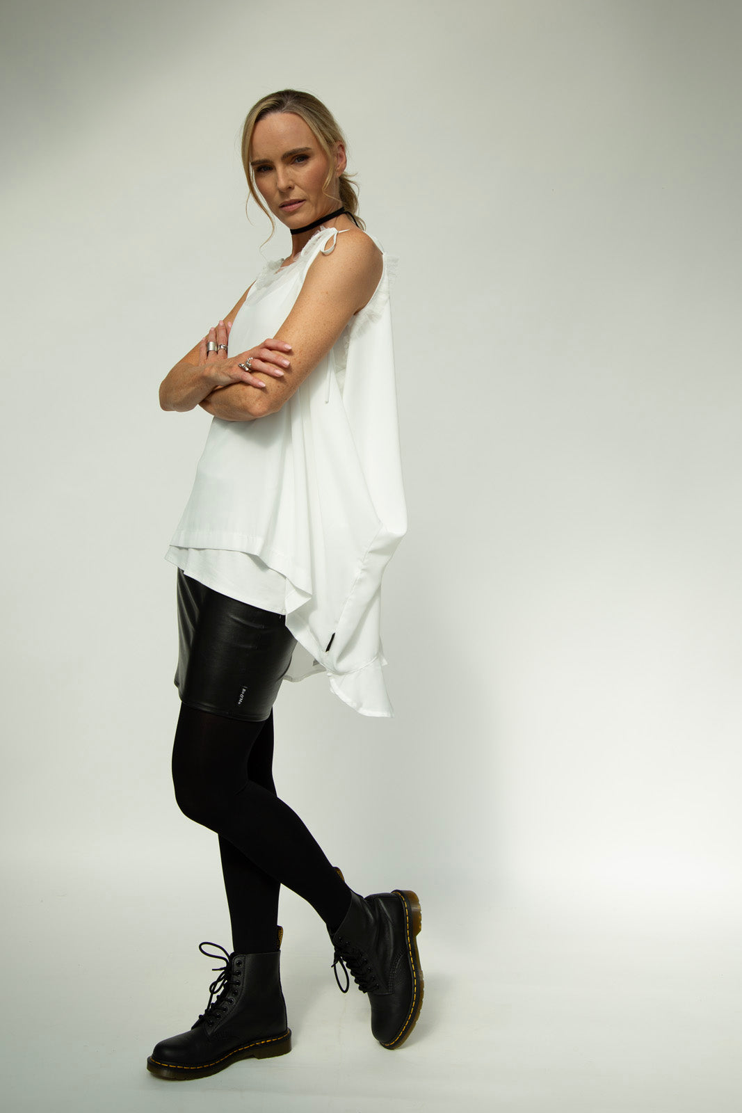 Kathryn Oversize Top (Ecru)