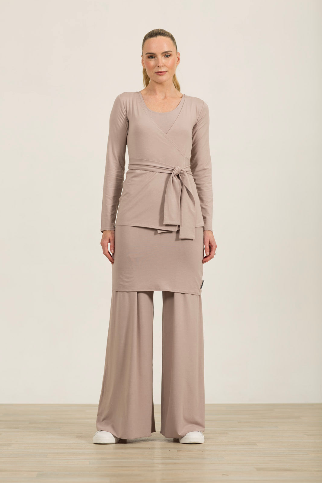 Cloud Morticia Wrap Top