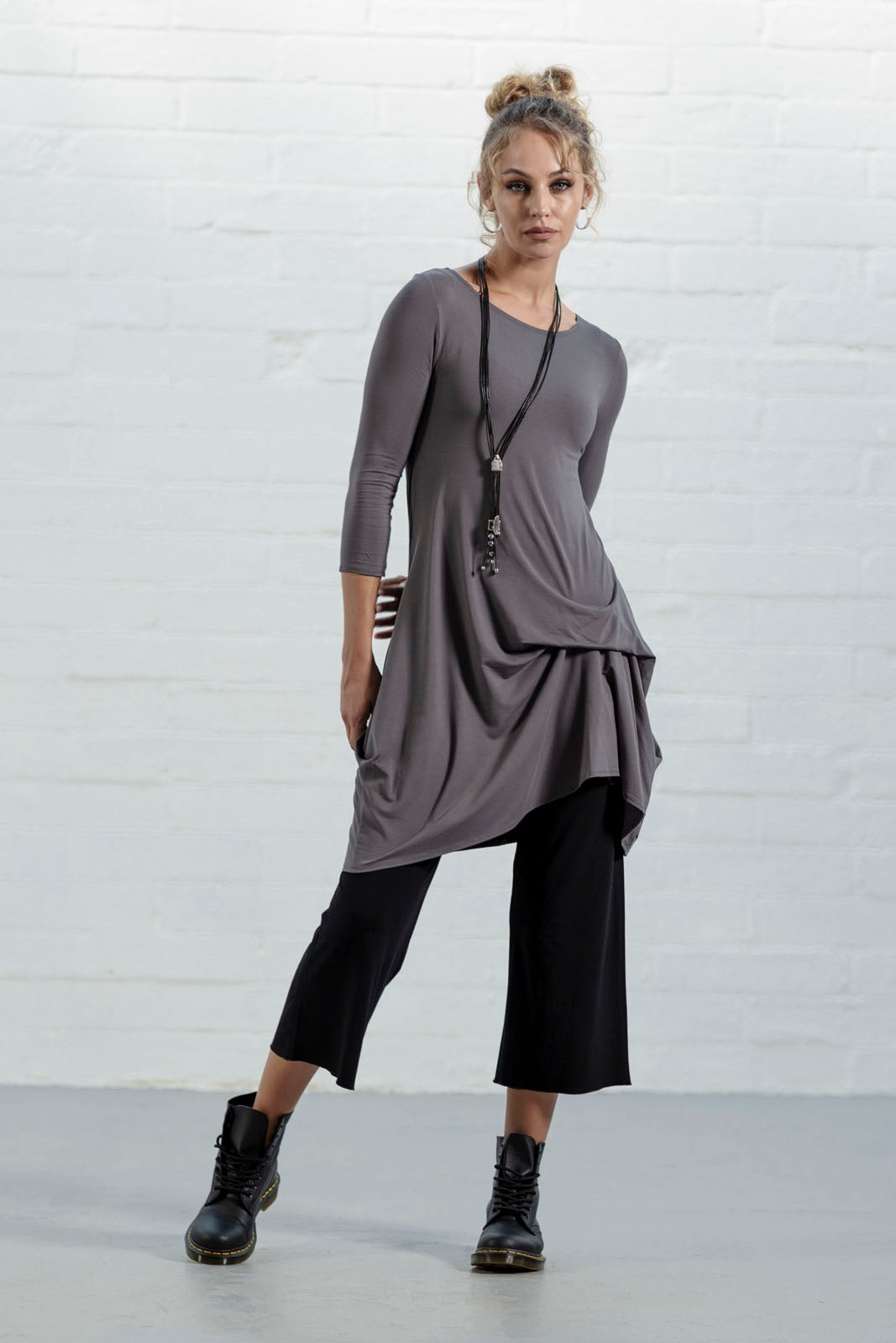 Antracite Liv Jersey Dress