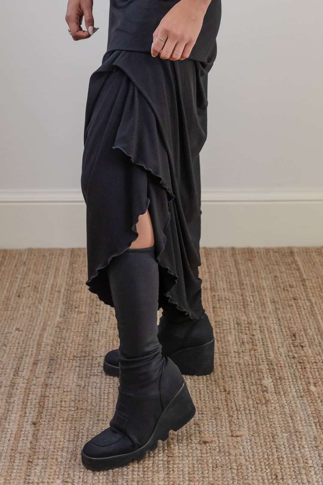 Black Harper Jersey Skirt ( UK size 8 only)
