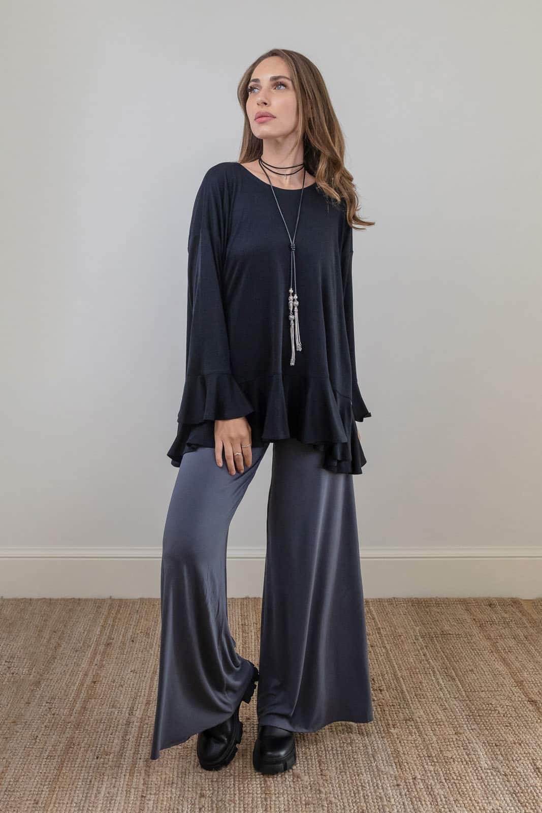 Antracite Kate Palazzos