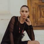 Black Mesh Fiona (plain)
