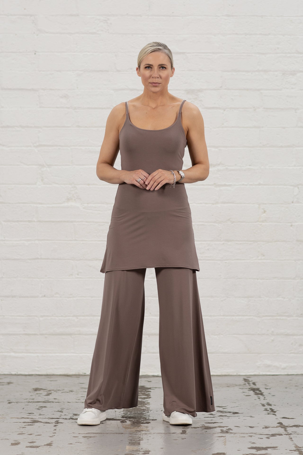 Cappuccino Fleur Vest