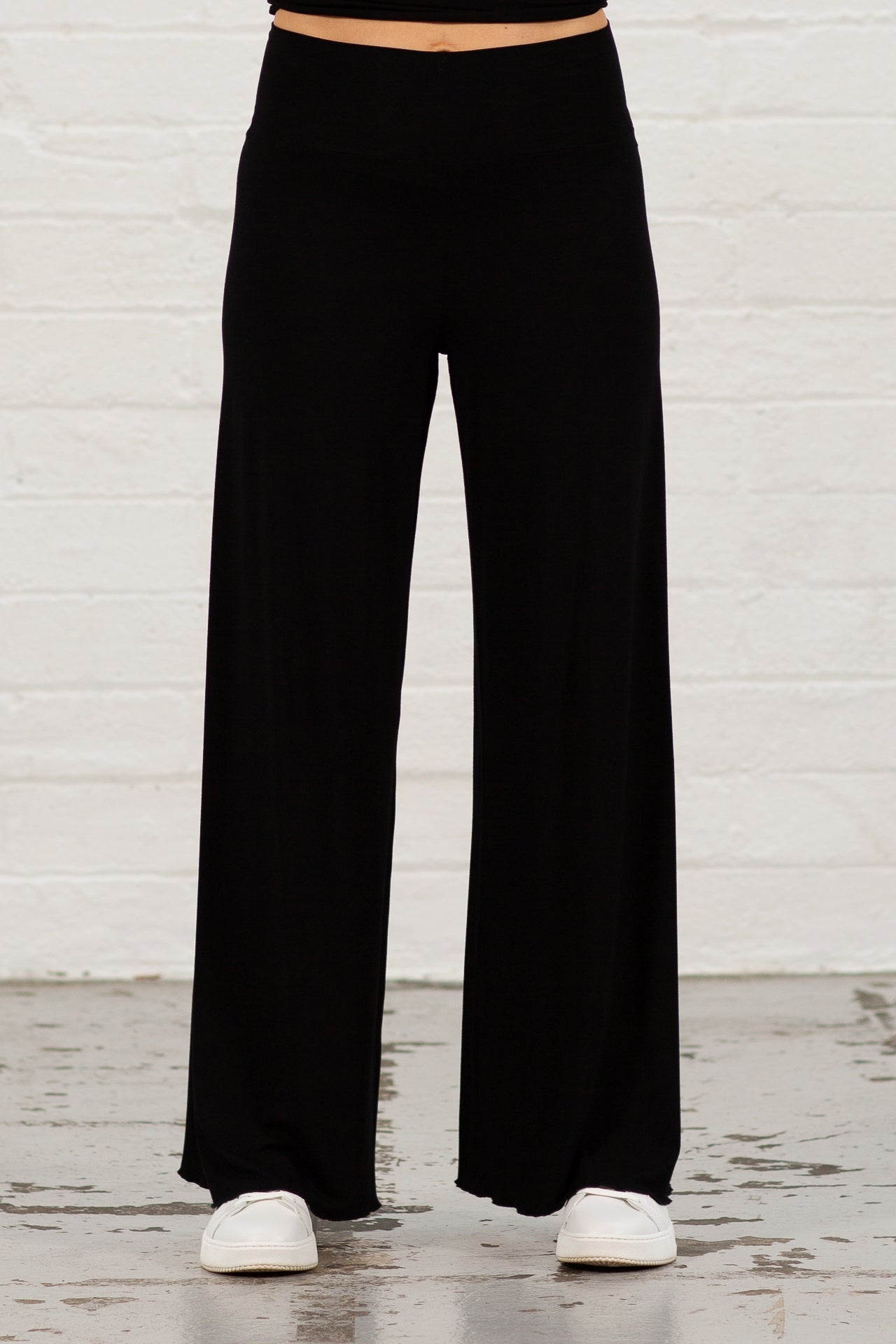 Navy Jersey Kate Palazzos