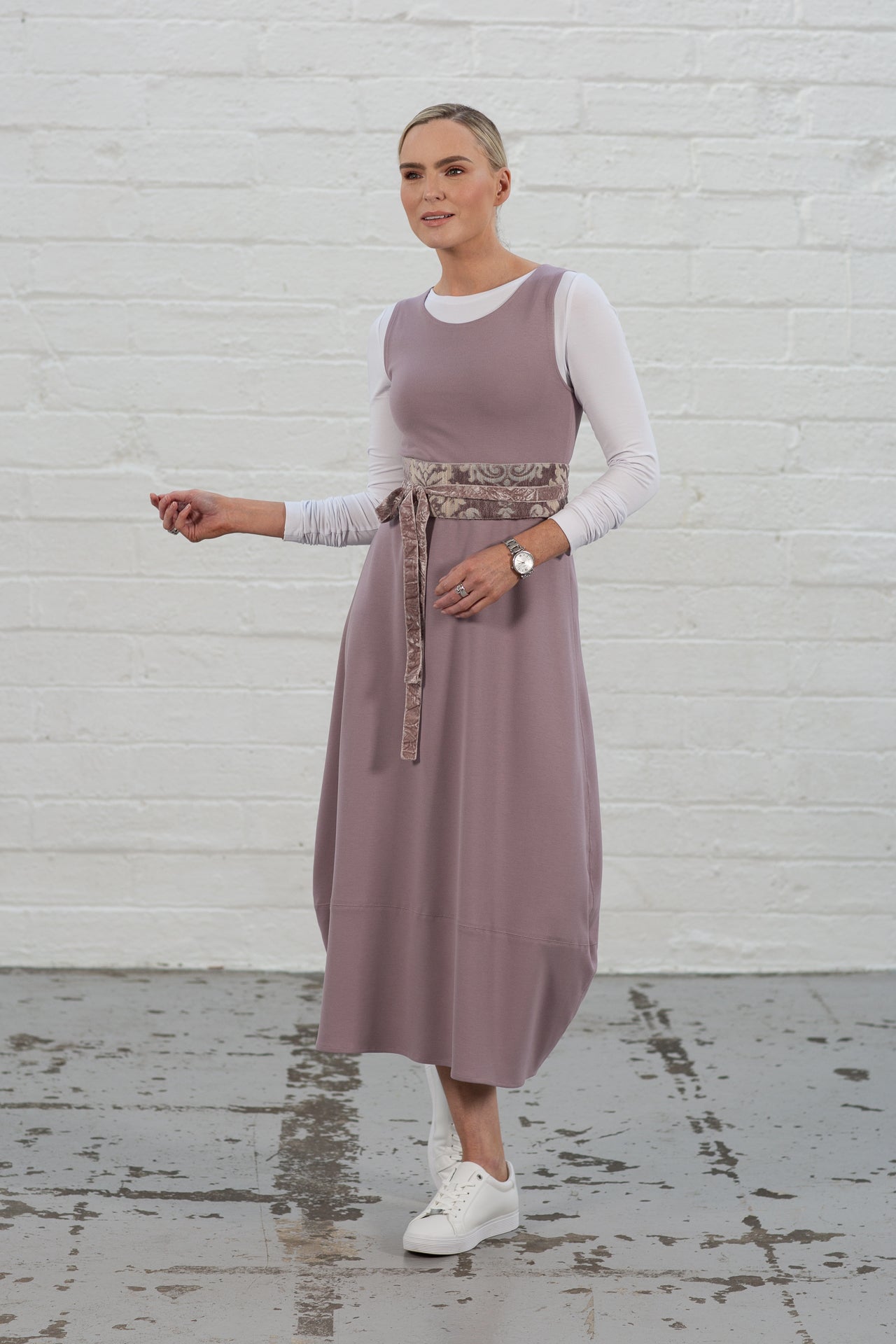 Hero Dress Dusty Heather (Jersey)