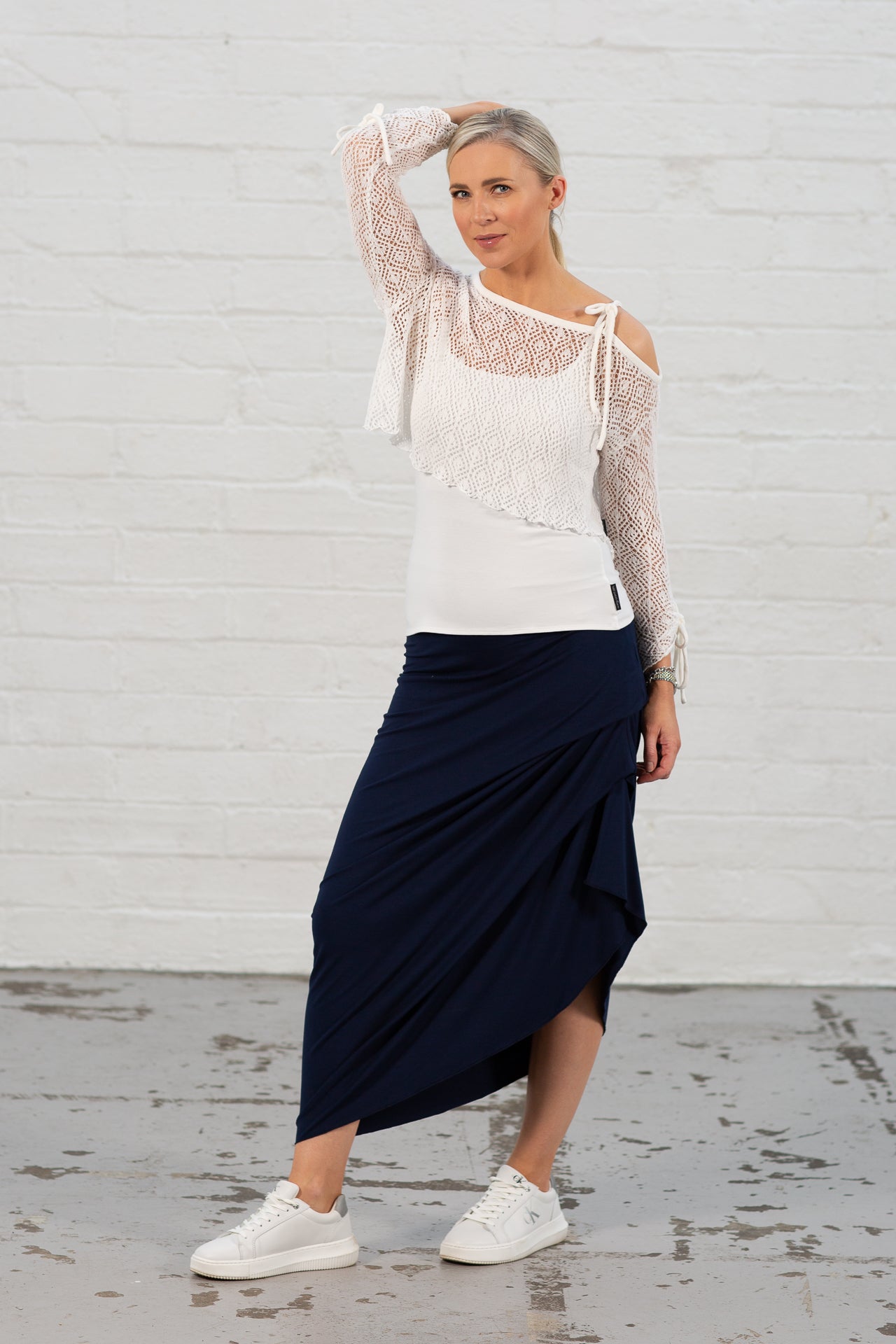 Soft-White Lyla Vest