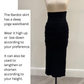 Black 'Bardot' Skirt