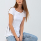 Soft-White Tina Tee