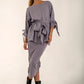 Sandy Italian Linen Tunic (Silver frost)