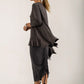 Monique Frill Hem Tunic (Antracite)