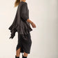 Monique Frill Hem Tunic (Antracite)