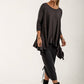 Monique Viscose Jersey Frill Hem Tunic (Lead)