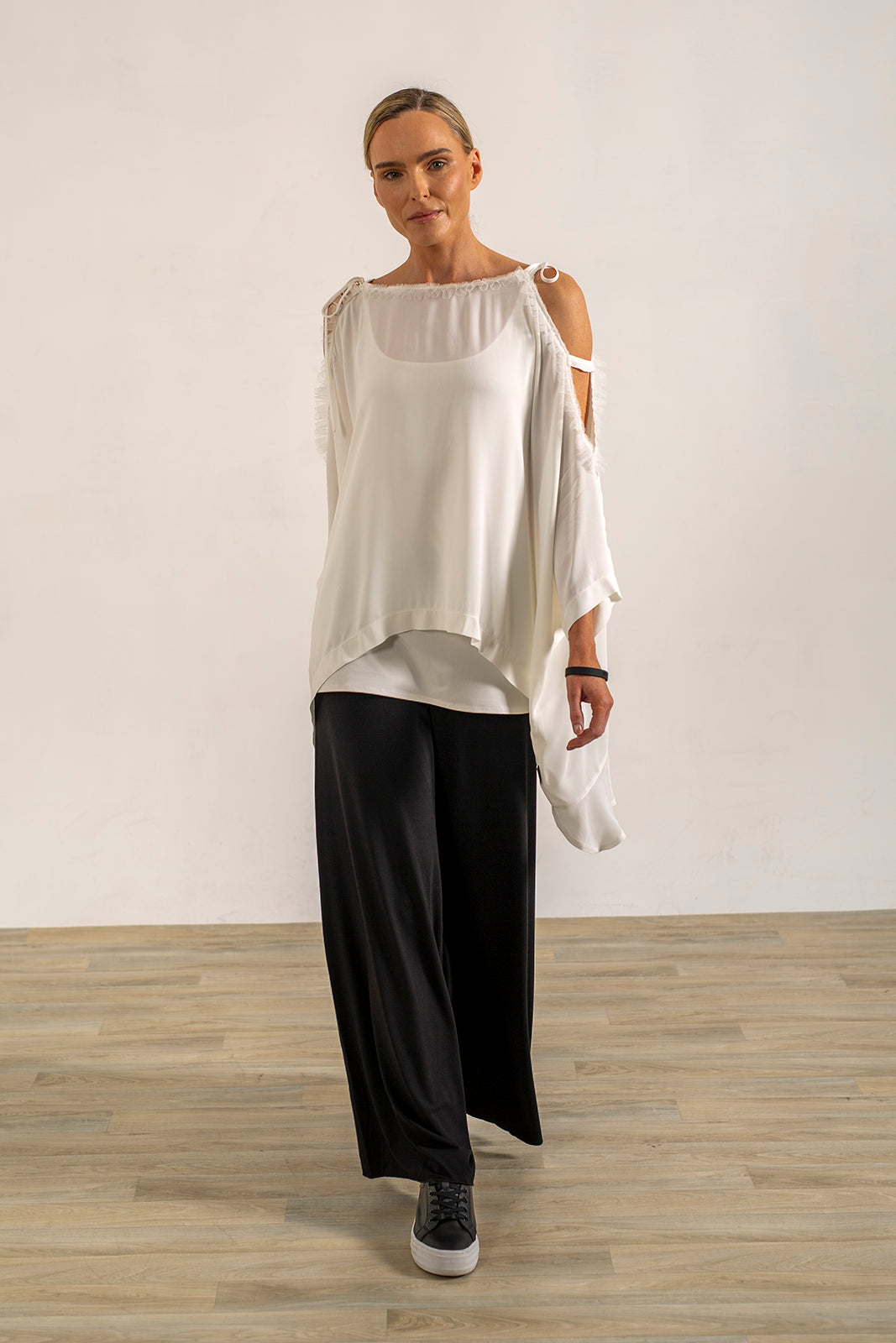 Kathryn Oversize Top (Ecru)