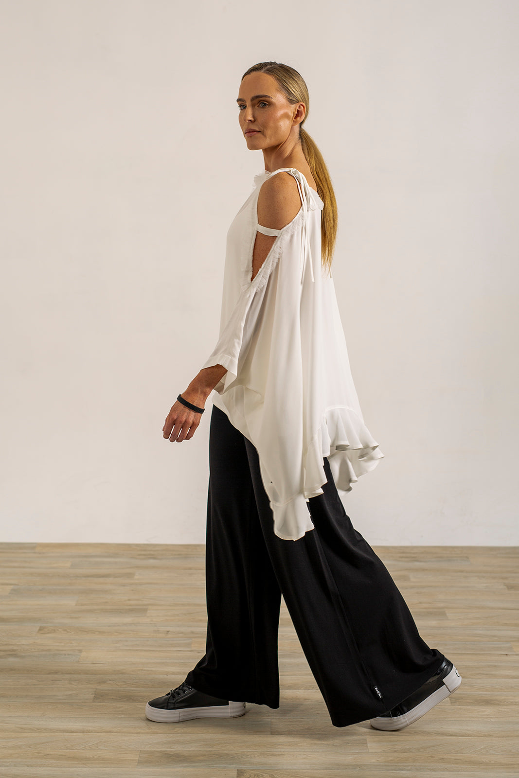 Kathryn Oversize Top (Ecru)