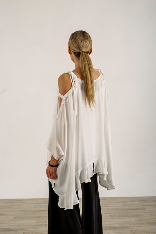 Kathryn Oversize Top (Ecru)