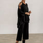 Kathryn Oversize Top (Black)