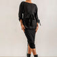 Sandy Italian Linen Tunic (Black)