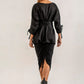 Sandy Italian Linen Tunic (Black)