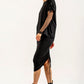 Kanchan Viscose Jersey Oversize Tee (black)