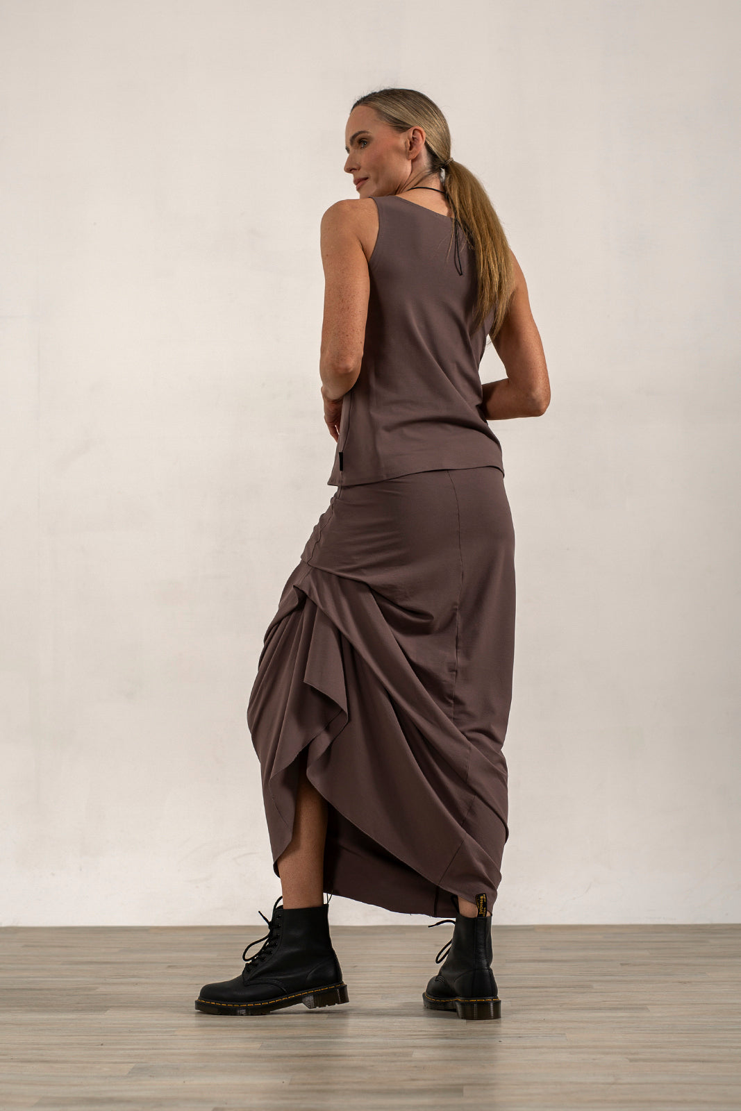 Mo short layering vest (Mink)