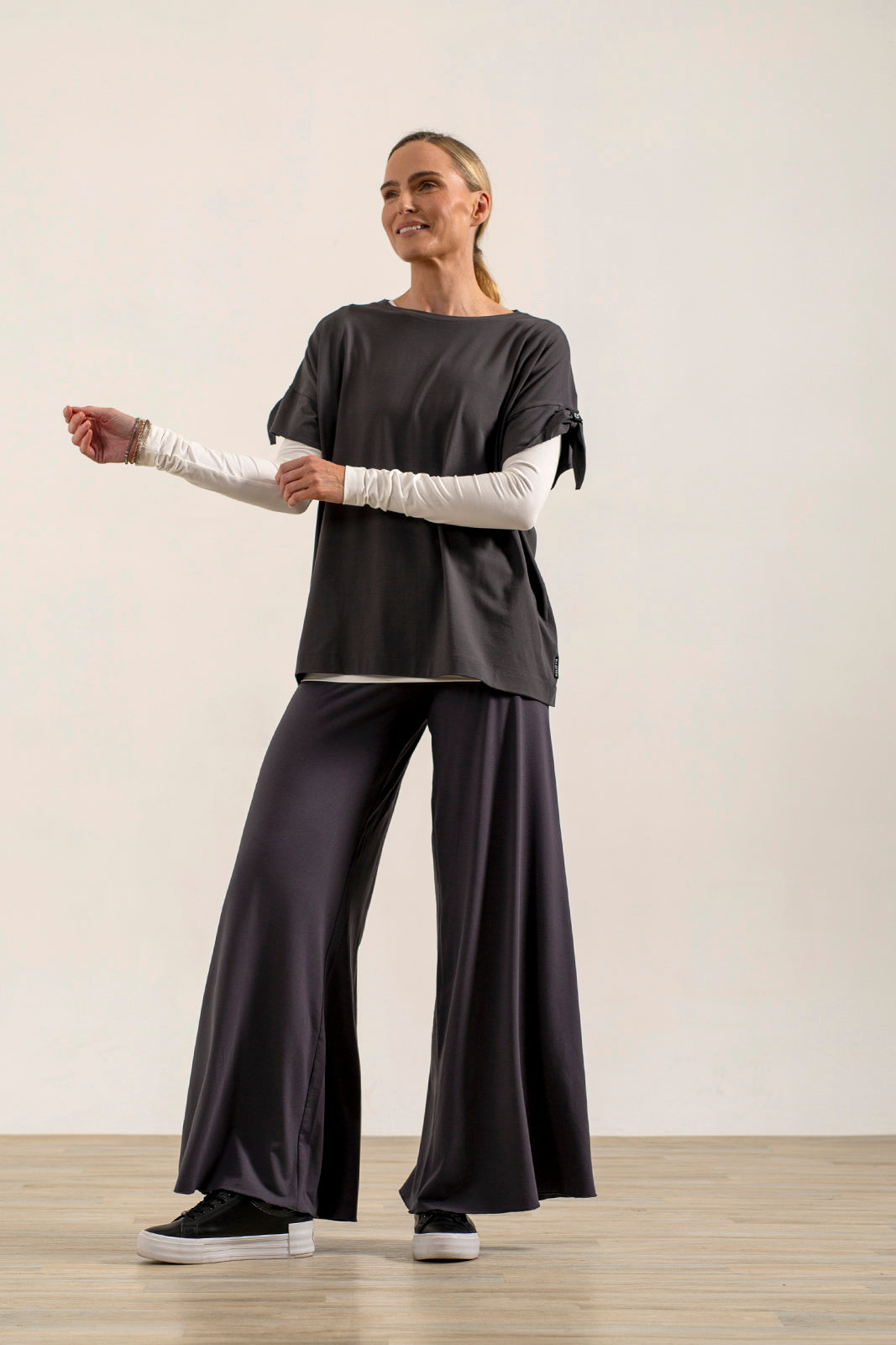 Lead Viscose Jersey Kate Palazzos