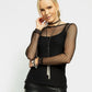 Black Spot Mesh Fiona