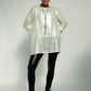 Kaia metallic Linen Tunic