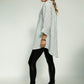 Dara Linen shirt : Limited Edition : white stripe linen