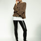 Knit Poppy Top : Tabac