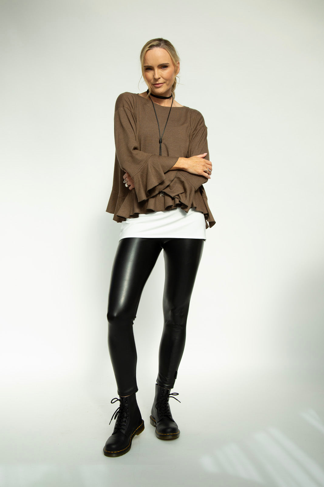 Knit Poppy Top : Tabac