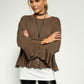 Knit Poppy Top : Tabac