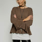 Knit Poppy Top : Tabac