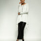 Monique Viscose Jersey Frill Hem Tunic (Soft White)
