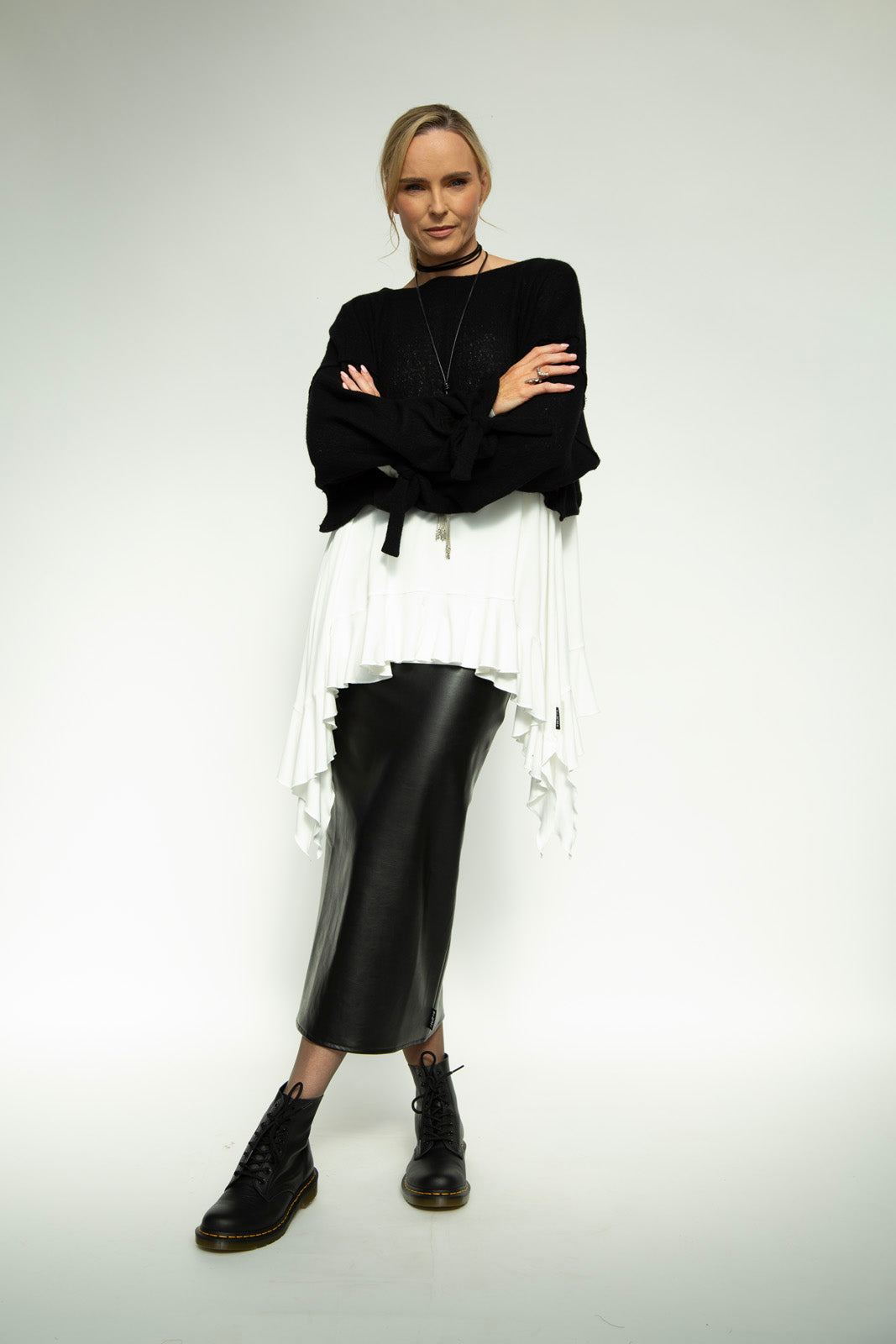 Zizi cashmere Jumper : Black