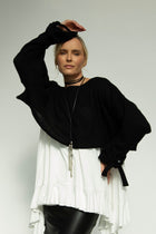 Zizi cashmere Jumper : Black