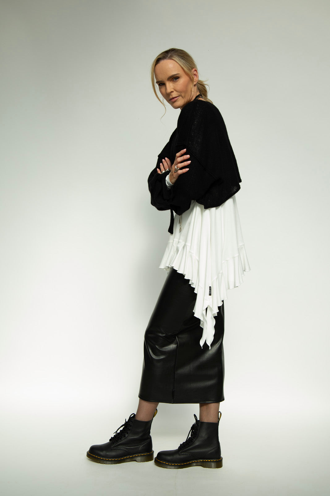 Zizi cashmere Jumper : Black