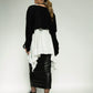 Zizi cashmere Jumper : Black