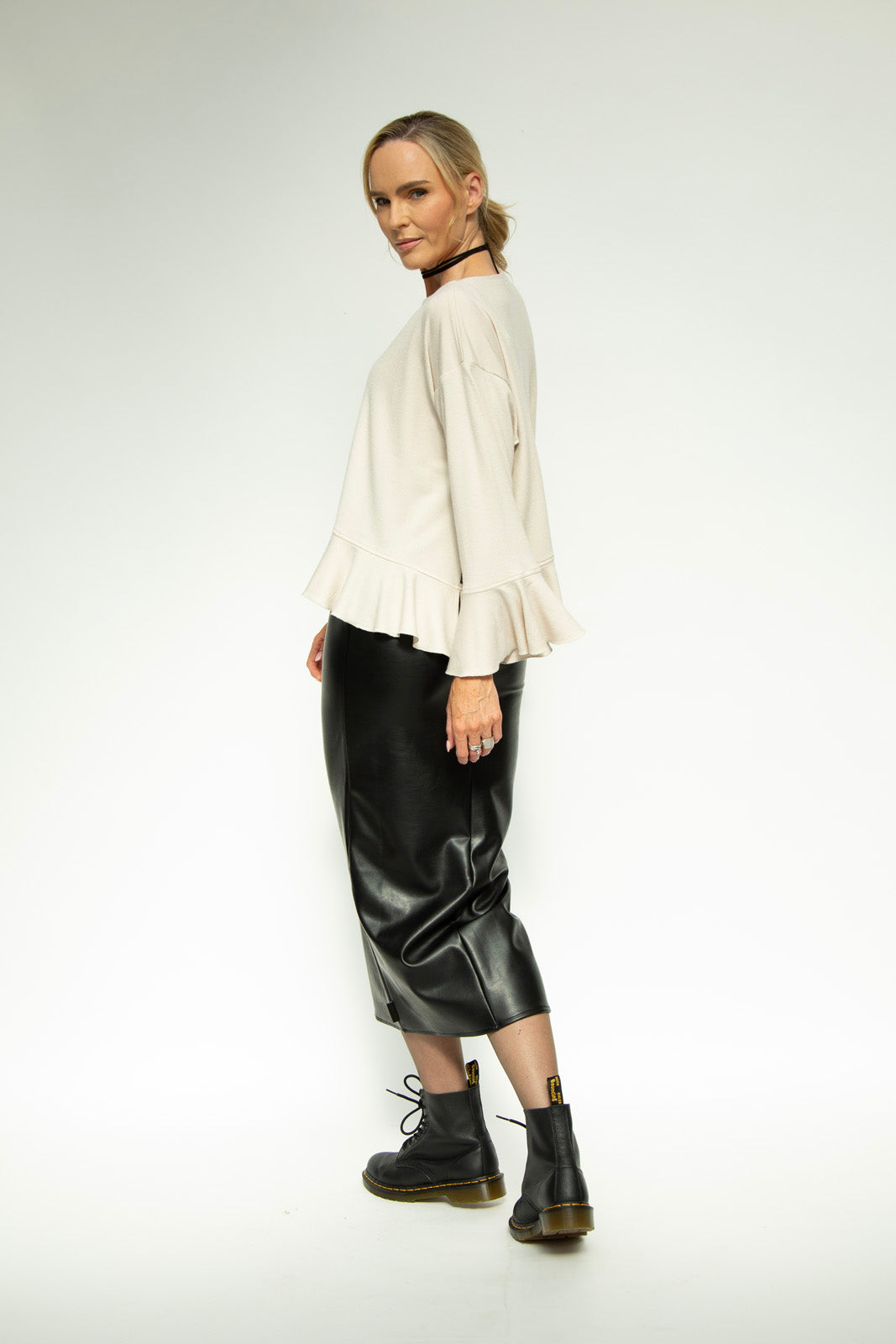 Knit Poppy Top : Fumo