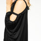 Kathryn Oversize Top (Black)
