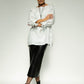 Sara White Stripe Linen Tunic (v1)
