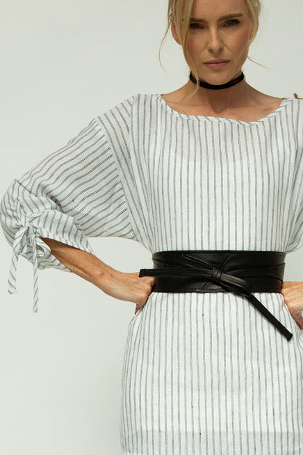 The Black Leather Obi