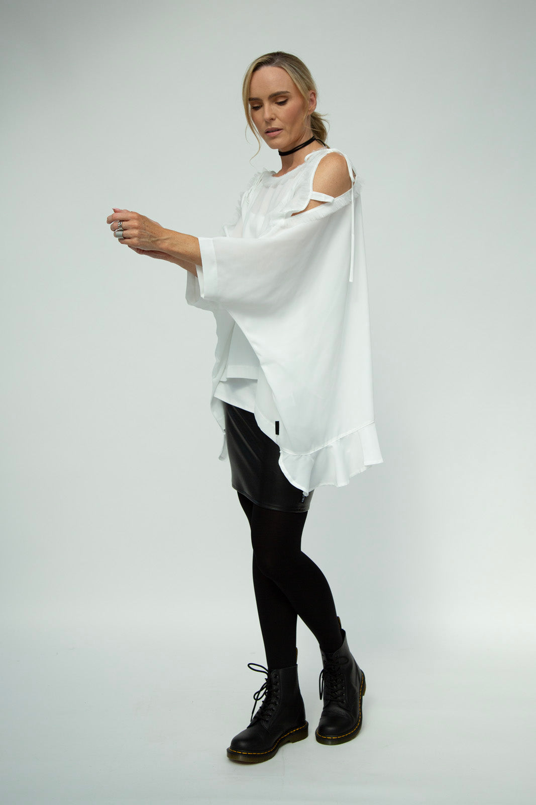 Kathryn Oversize Top (Ecru)