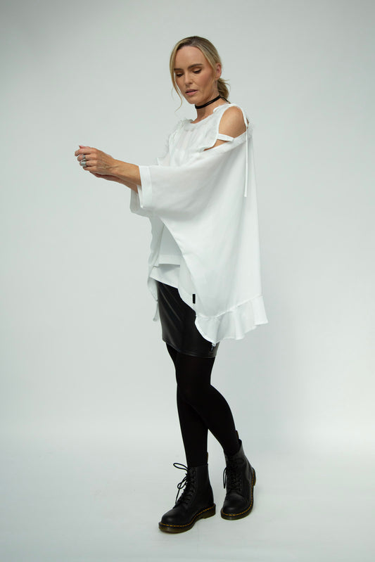 Kathryn Oversize Top (Ecru)