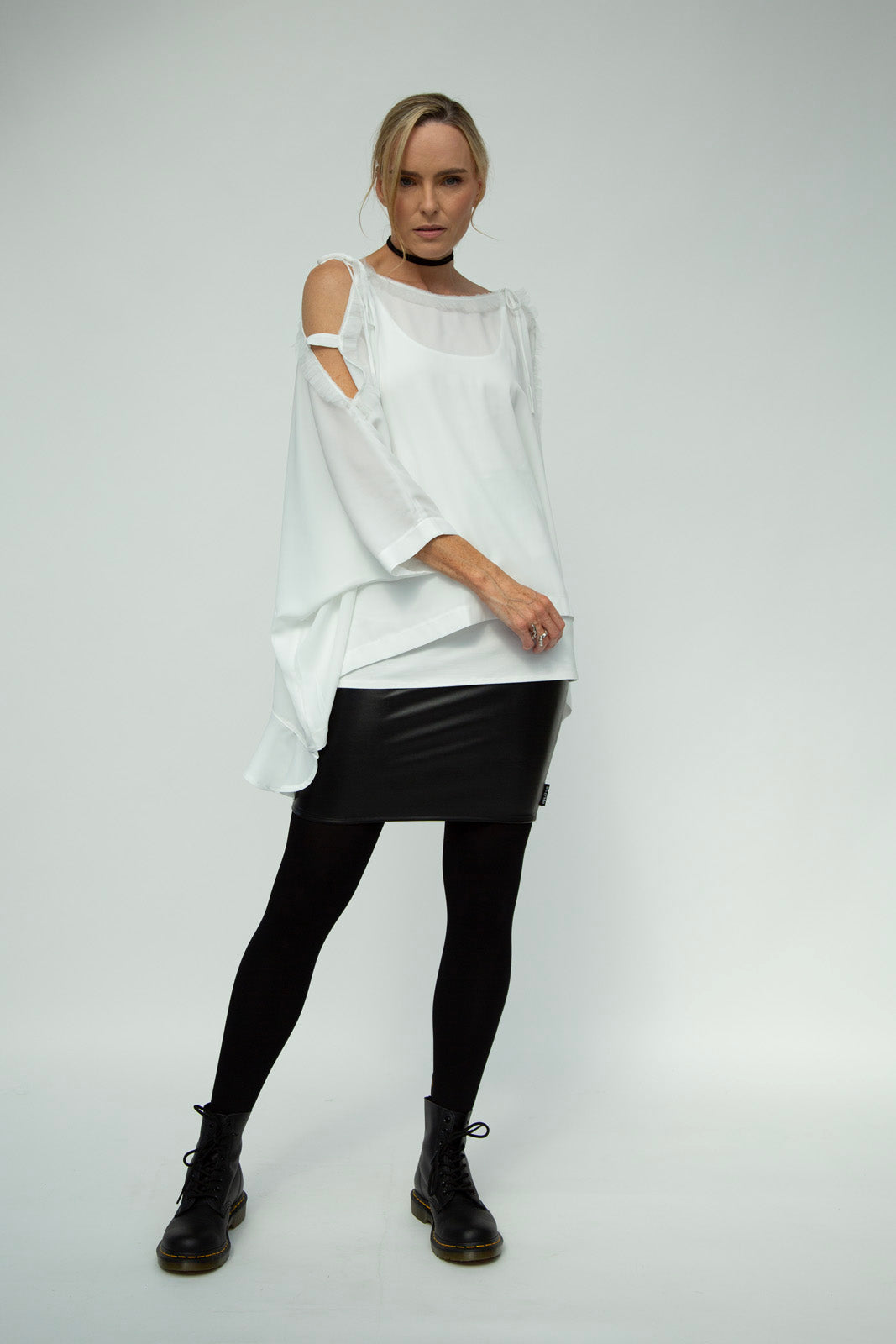 Kathryn Oversize Top (Ecru)