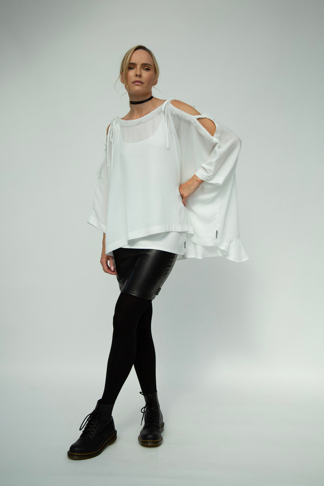 Kathryn Oversize Top (Ecru)