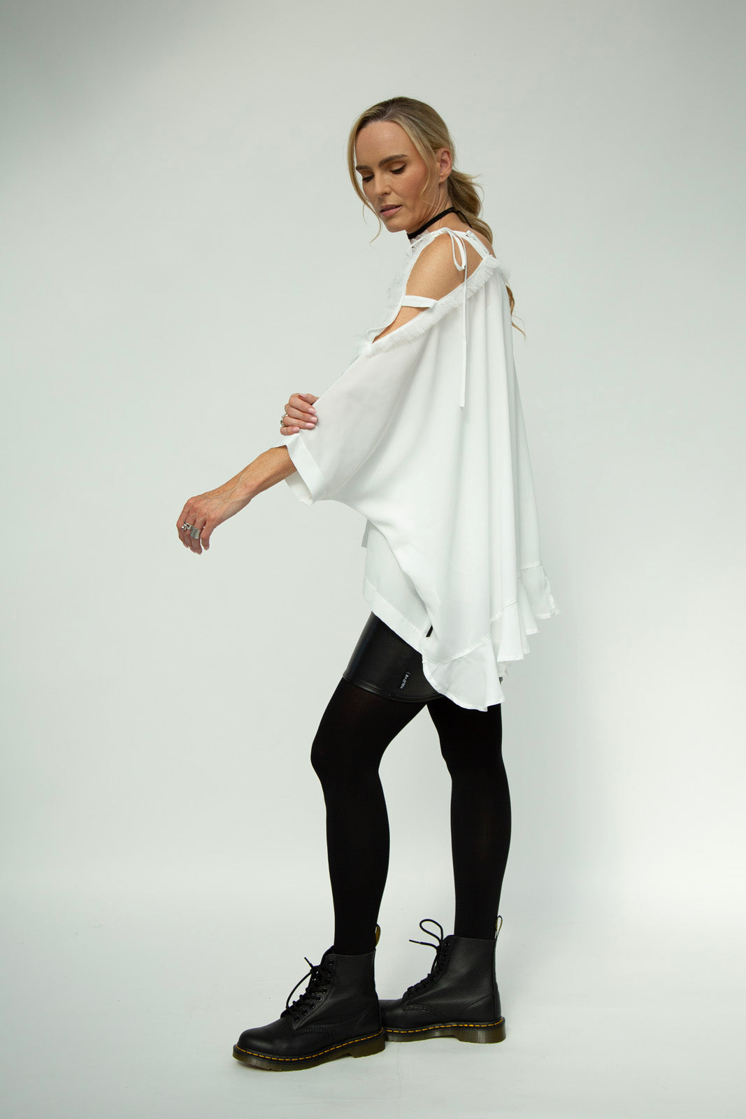 Kathryn Oversize Top (Ecru)
