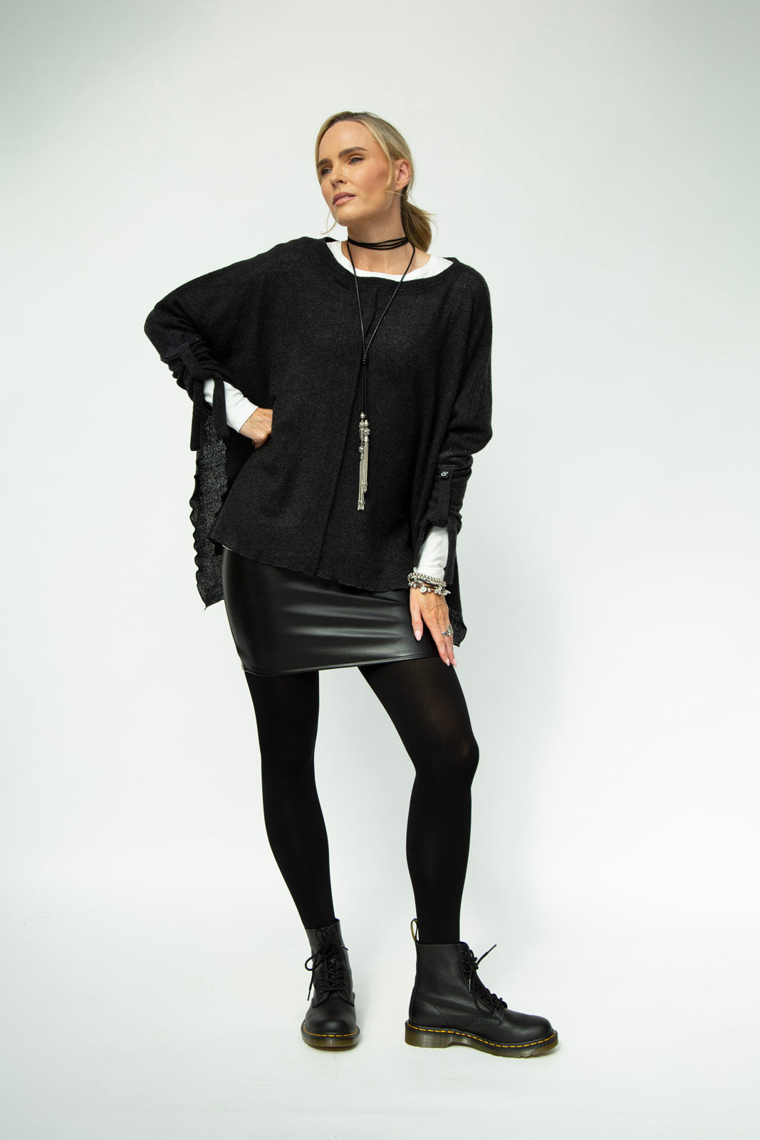 Bailey Knit Jumper : Lead